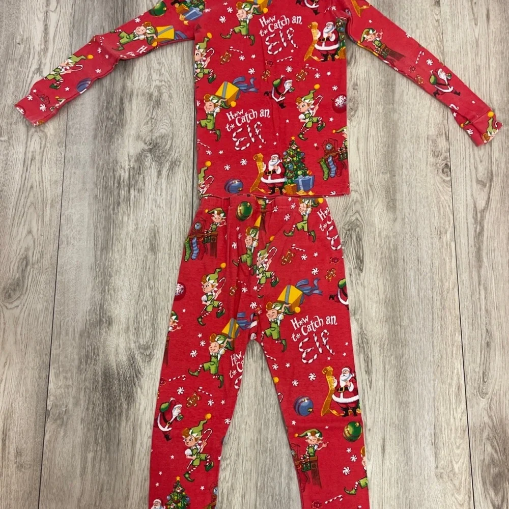 Books To Bed Size 7 How To Catch An Elf PJs